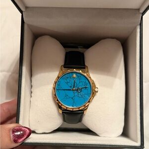 Gucci G-Timeless Quartz Watch with Leather Strap